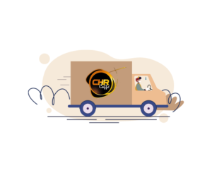 illustration camion chr caffe